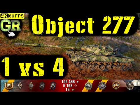 World of Tanks Object 277 Replay - 8 Kills 8.4K DMG(Patch 1.4.1)