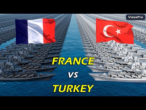 FRANCE vs TURKEY Military Power Comparison 2026