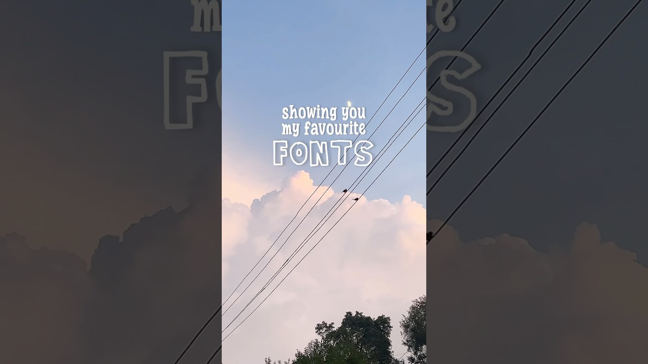 Cute fonts from dafont ✨Check the pinned comment for a quick guide #dafont #font #editingtutorial