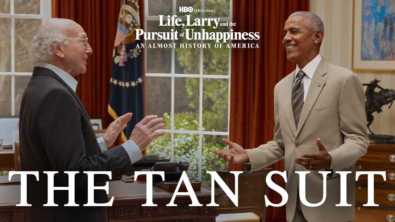 The Obama Tan Suit | Season Finale of Life, Larry and the Pursuit of Unhappiness - YouTube