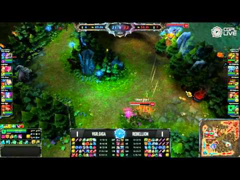 CGPL Spring 2013 - Bronze Match - Rebellion vs VGR.Giga Map 3