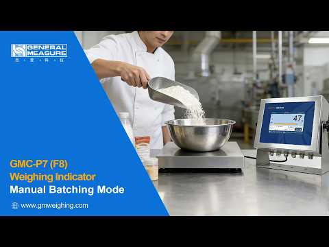 Genreal Measure Manual Batching Weighing Indicator