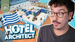 HOTEL ARCHITECT | Building Our First Hotel in SANTORINI! 🏨🛌| #2
