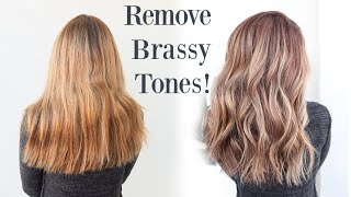 How to Remove Brassy Tones | Color Correction