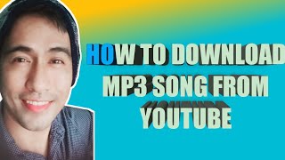 HOW TO DOWNLOAD MP3 SONG FROM YOUTUBE