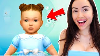 I Made a BABY! (The Sims 4)