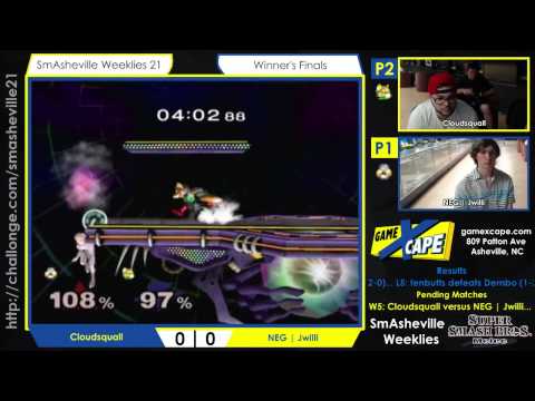 SW21 Winners' Finals - Cloudsquall (Fox) vs NEG | Jwilli (Sheik)