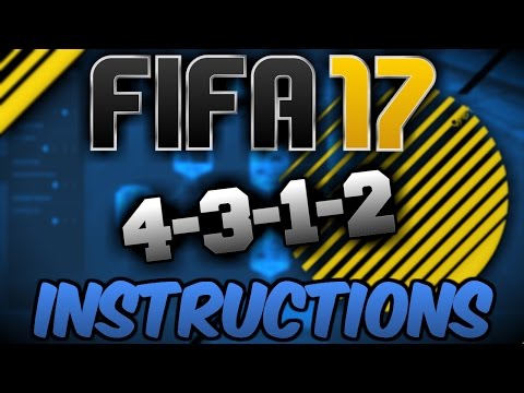 4-3-1-2 INSTRUCTIONS AND TACTICS! - FIFA 17 ULTIMATE TEAM