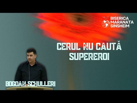 Bogdan Schulleri -  Cerul nu caută supereroi