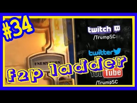 Hearthstone F2P ladder climb on EU #34 Fatigue war v2