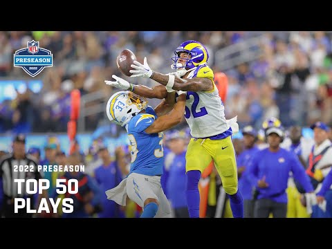 Top 50 Plays from 2022 NFL Preseason!
