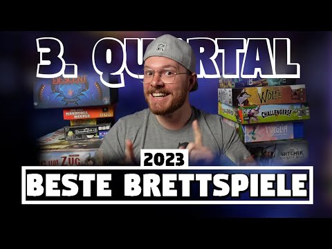 Die besten Brettspiele 2023 🏆 Meine Top Spiele in Quartal 3