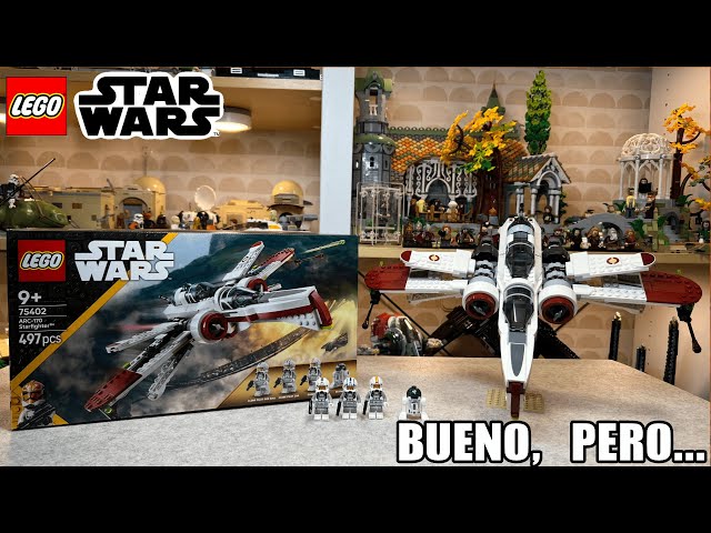 Vídeo relacionado con LEGO Star Wars 75402 Caza Estelar ARC-170 de Juguete con 4 Minifiguras Inc. Pilotos Clon y Droide R4-P44, Regalo de Cumpleaños para Niños y Niñas de 9 Años o Más y Fans de La Venganza de los Sith