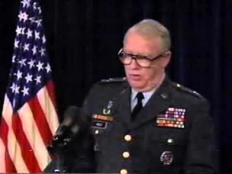 1/18/1991 Operation Desert Storm News Conference (Part 1)