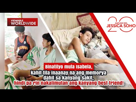 Binatilyo, kahit tila inaanay ang memorya, 'di nakalimutan ang best friend | Kapuso Mo, Jessica Soho
