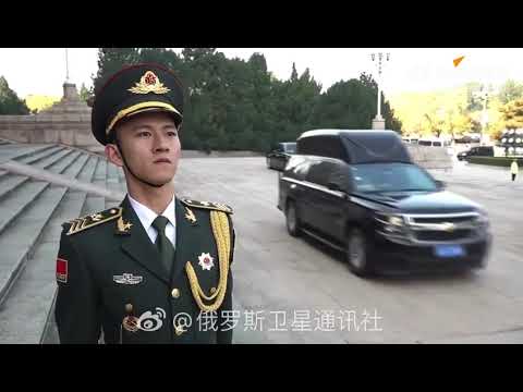 Russian media releases footage of Xi meeting with Russian PM Mishustin in Beijing