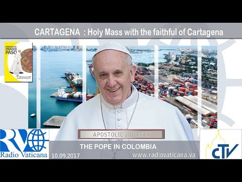 Francisco en Colombia: Misa en Cartagena