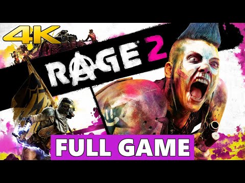 RAGE 2 Full Walkthrough Gameplay - No Commentary 4K (PC Longplay)