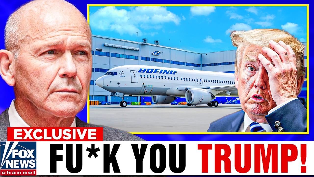 Boeing's CEO Just Dropped A SHOCKING BOMBSHELL On Trump!