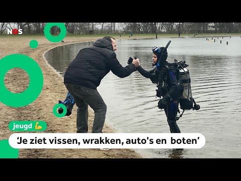 Michael (12) heeft nu al het hoogste duikdiploma