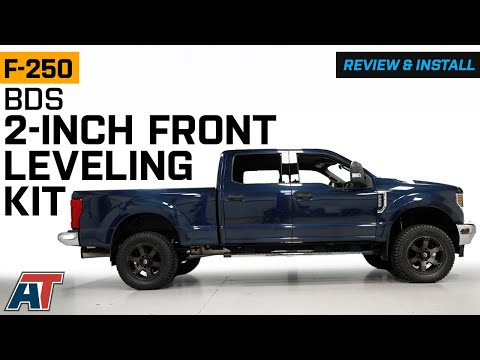 2017-2022 4WD F-250 BDS 2-Inch Front Coil Spring Leveling Kit Review & Install