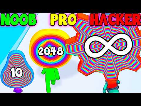 LAYER MAN 3D - 2048 Run & Collect | Satisfying Gameplay [From 100 to 150 LVL]