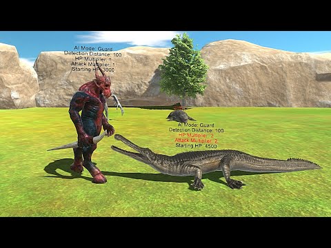INFERNALS VS LEVEL 2 REPTILES - Animal Revolt Battle Simulator
