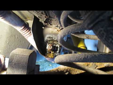 Releasing a seized bolt in a bushing