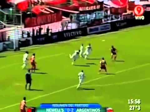 Gol de Ciro Rius a Newells - Clausura 2011