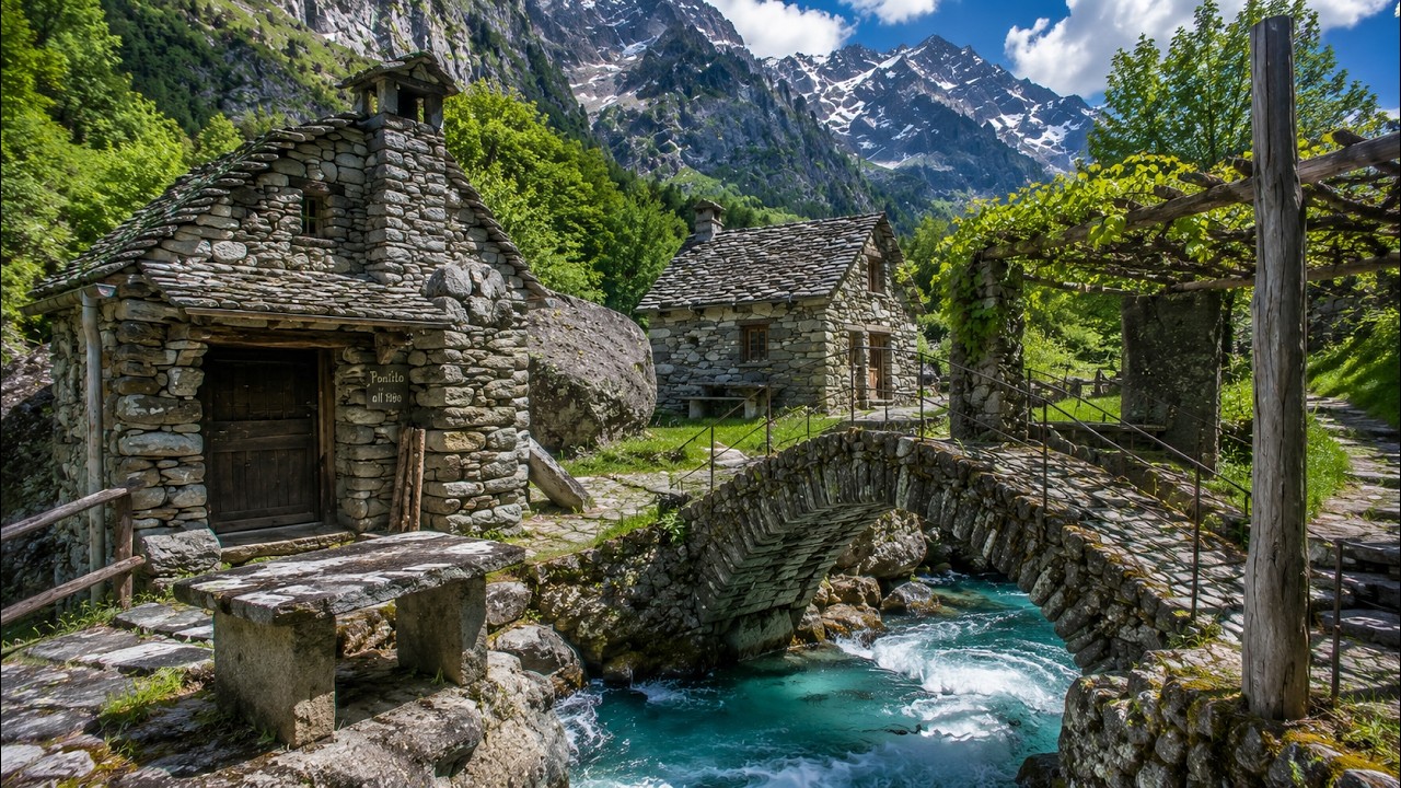 I Found a Hidden Swiss Village With No Roads or Electricity