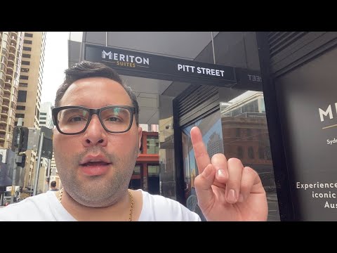 Meriton Suites on Pitt street in Sydney two bedroom apartment hotel tour