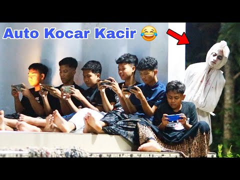 Funniest Pocong Prank Compilation 🔥 Want to laugh but afraid of sin 🤣