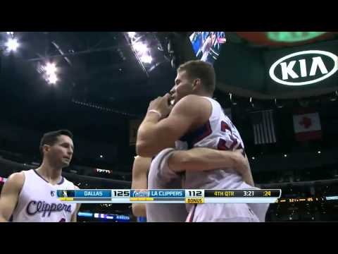 Blake Griffin and Samuel Dalembert fight