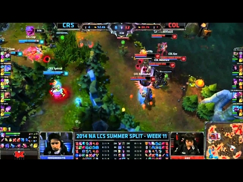 CRS vs COL Highlights - 2014 NA LCS W11D1