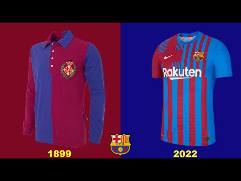 All FC Barcelona Football Kits | 1899-2022
