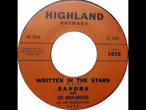 SANDRA & THE HIGHLANDERS  WRITTEN IN THE STARS