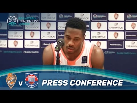 Le Mans Sarthe v CSM CSU Oradea - Press Conference - Basketball Champions League