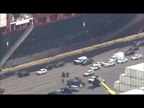 U.S. authorities seized more than $1 billion worth of cocaine Tuesday from a ship at a Philadelphia port, calling it one of the largest drug busts in American history. (June 18)