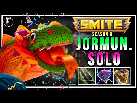 ¡EL PELUCHE GIGANTE, ESTA BROCKEN! 🌈🌈🌈 | RANKED CONQUEST | JORMUNGANDR - SOLO | SMITE 2022