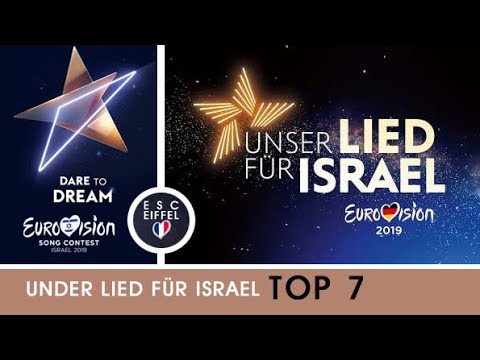 GERMANY 2019 : Unser Lied für Israel | TOP 7
