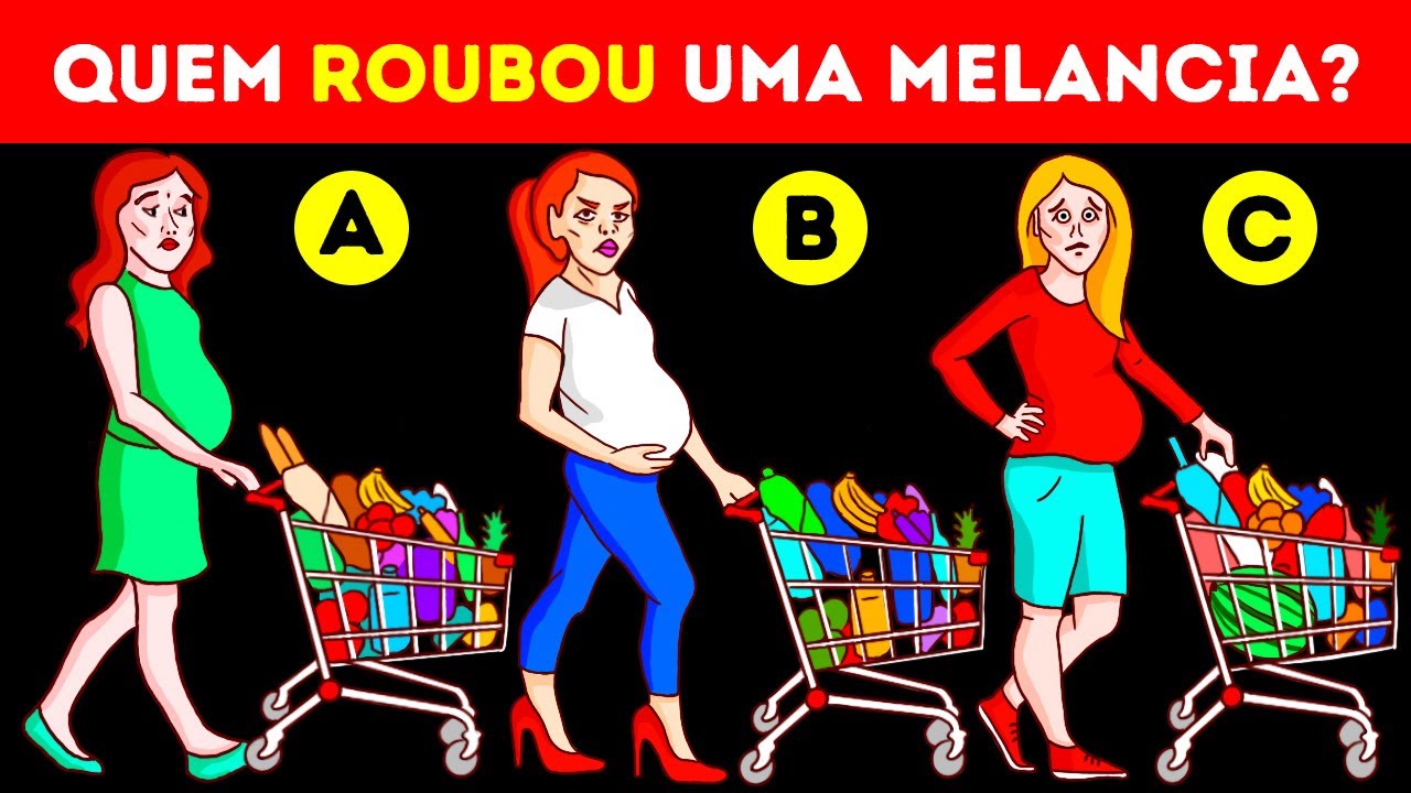 12 Enigmas com Uma Reviravolta Mostram Se Você É um Pensador Singular