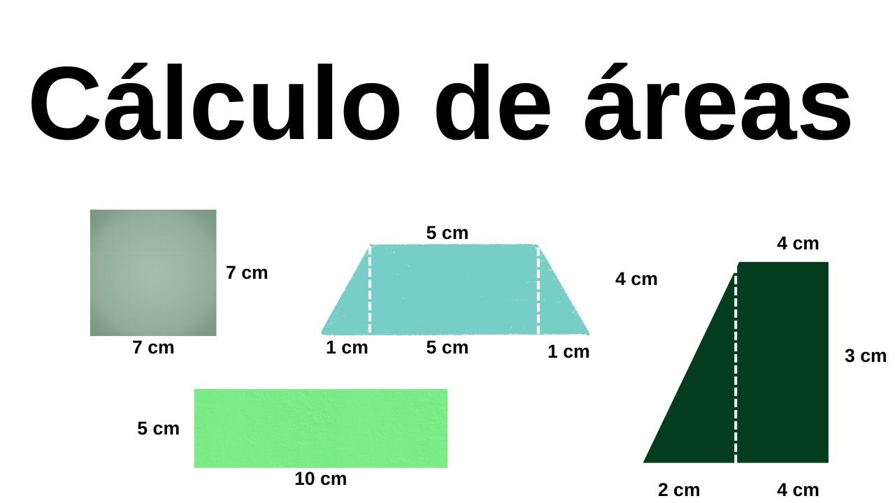 Como calcular de área de figuras planas