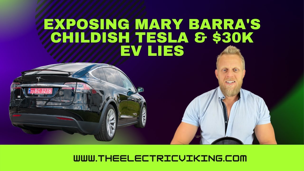 <h1 class=title>EXPOSING Mary Barra's childish TESLA & $30K EV lies</h1>