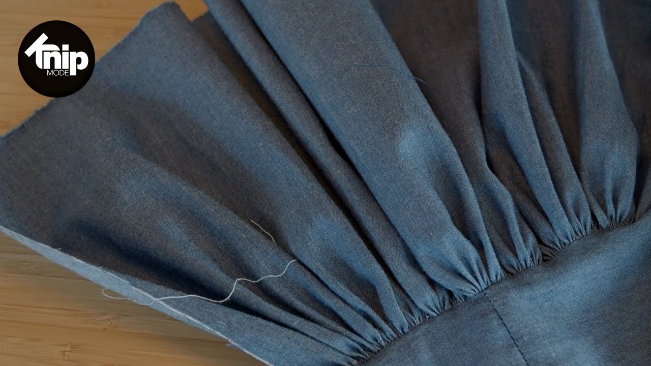 Knipmode tutorial | Stof rimpelen