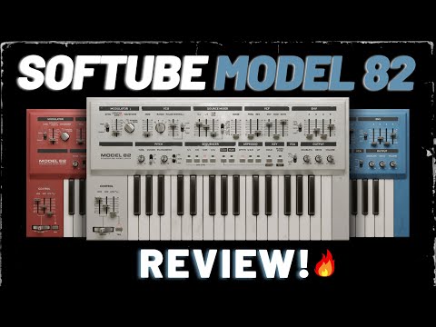 NEW Softube Model 82 Sequencing Mono Synth Plugin Review