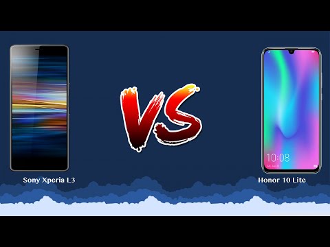 Sony Xperia L3 vs Honor 10 Lite   - Phone battle!