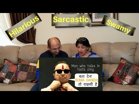 Savage and Sarcastic Swamy Ft. Subramanian Swamy | Hilarious Indian Politicians | Thug life Video