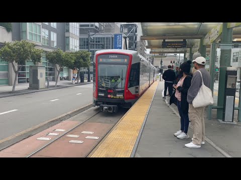 San Francisco Muni Metro Light Rail Trains