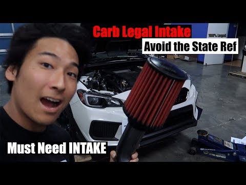 2018 Subaru WRX AEM Intake Install (CARB LEGAL)
