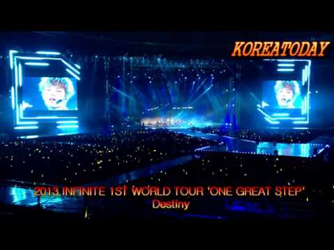 2013  INFINITE 1ST WORLD TOUR One Great Step - Destiny